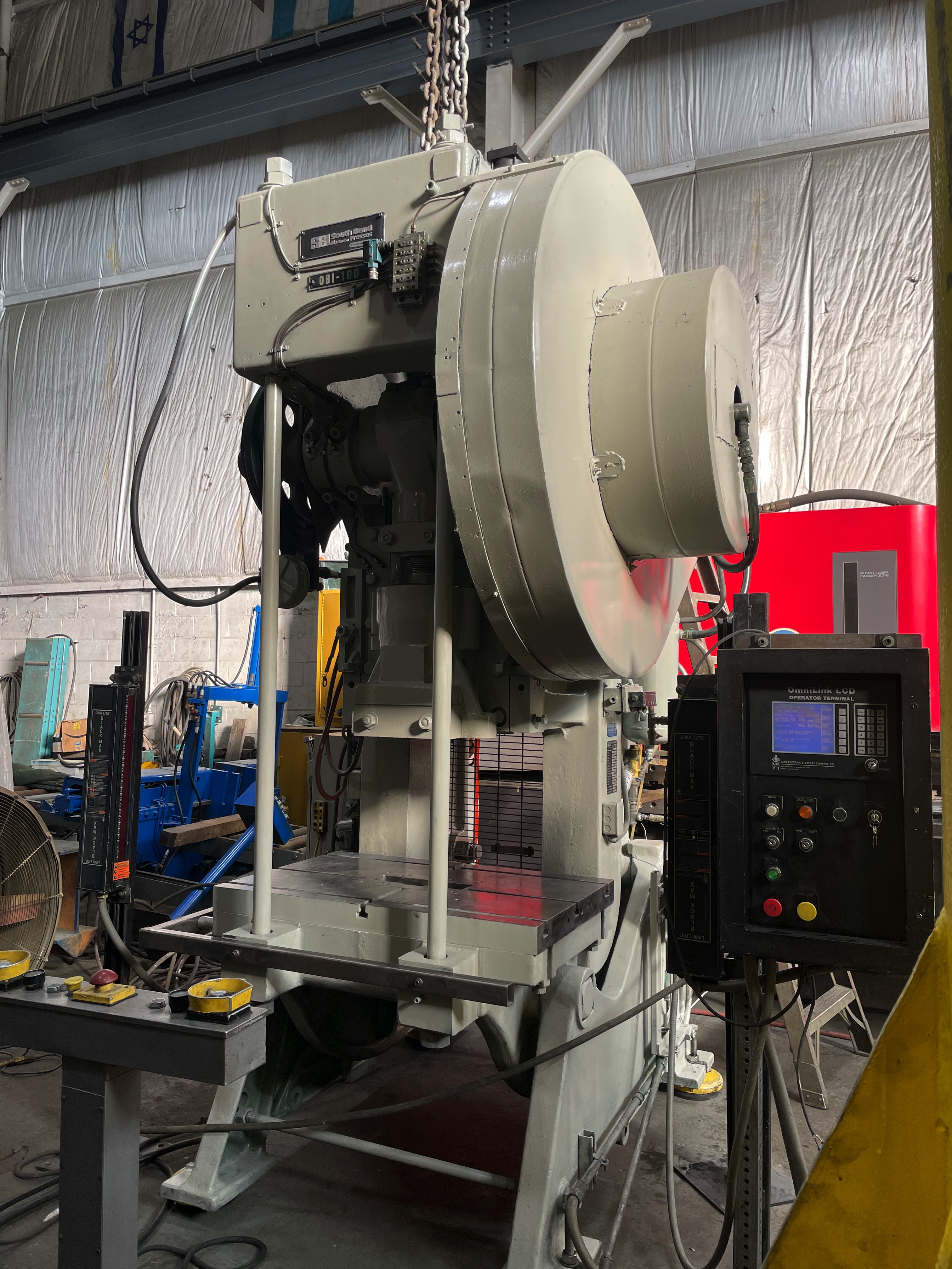 100 Ton Johnson OBI Press